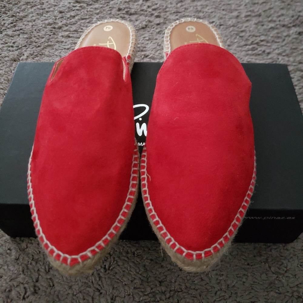 Espadrille mules